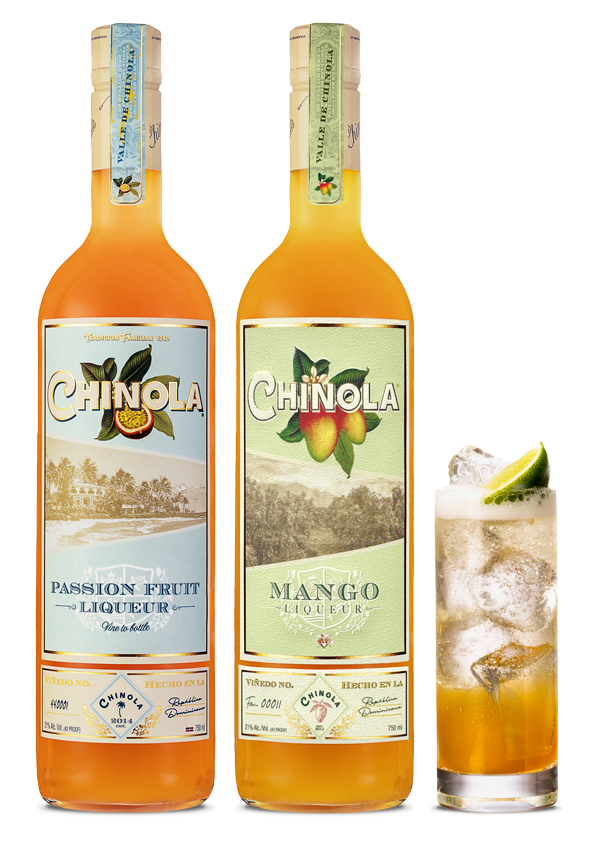 Chinola Passion Fruit Liqueur and Chinola Mango Liqueur